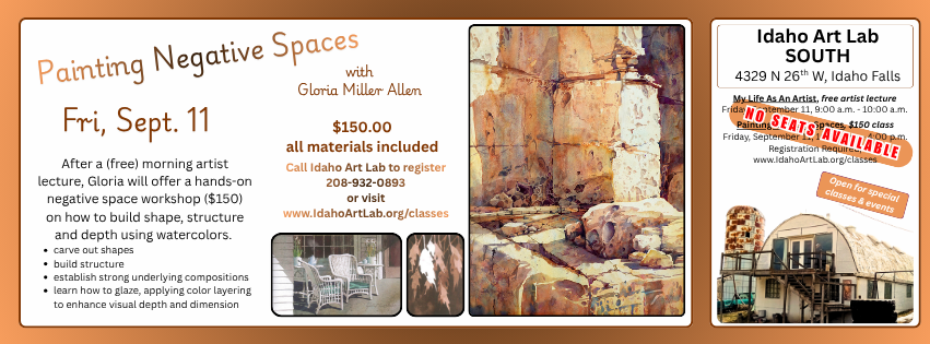 Paint Negative Spaces with Gloria Miller Allen